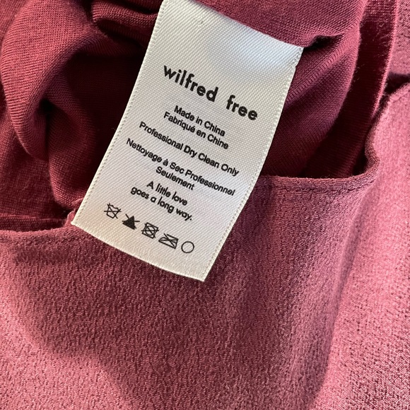 [Aritzia | Wilfred] XS dusky pink camisole dress - Picture 6 of 6